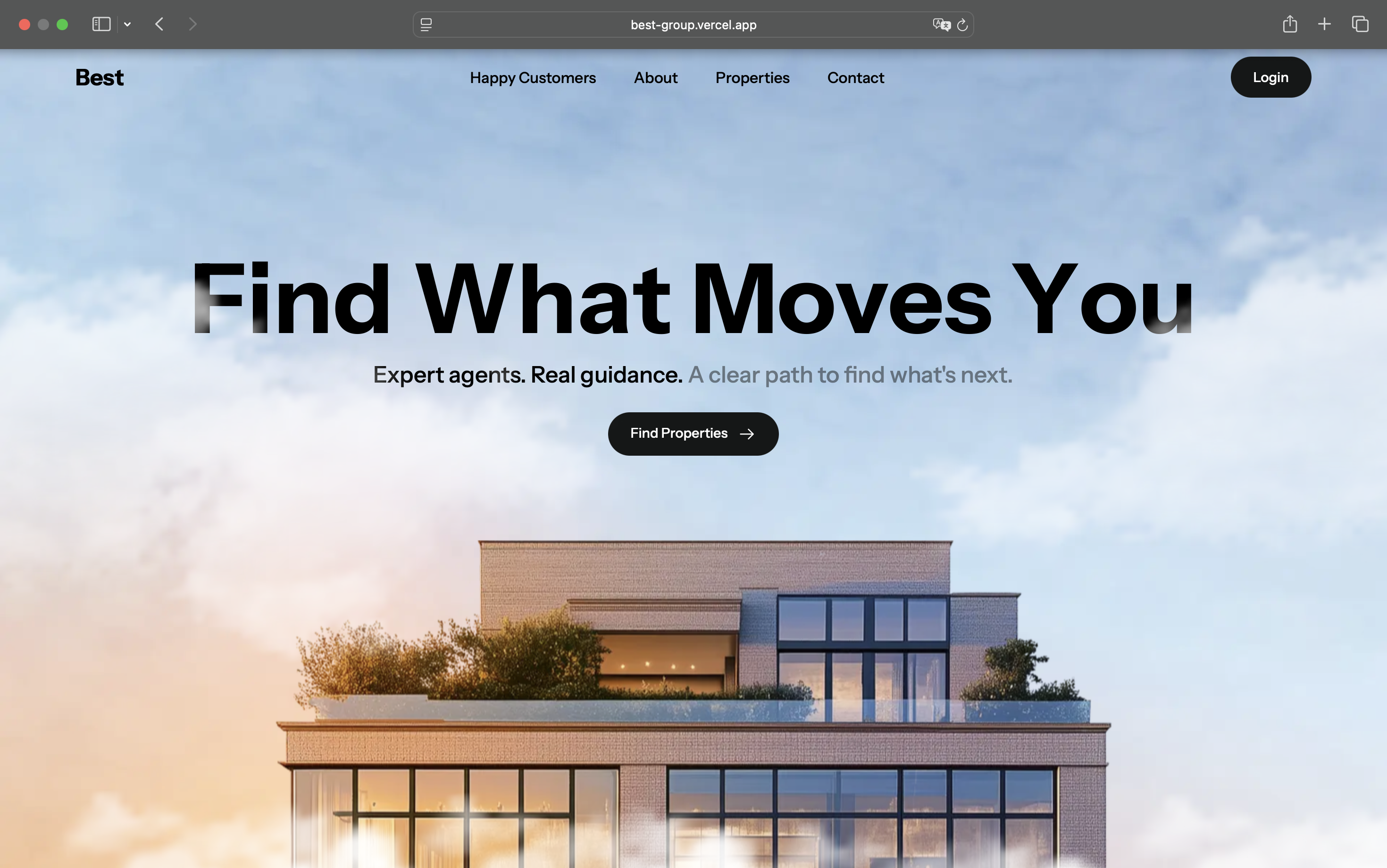 Real Estate Website
